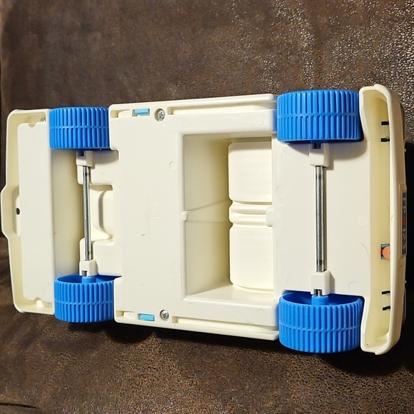 Fisher Price Loving Family Dollhouse Mini-van Car Blue Van 1993 Vintage Vehicle - Picture 9 of 11